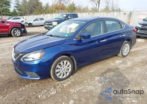 2016 Nissan Sentra Sv from USA, damaged, VIN 3N1AB7AP0GY311711